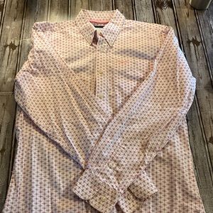 Pink Breast Cancer Wrangler Button Down Kids Size XL